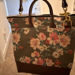 R. Riveter Tote- Has two removable straps! Practically New! Retail $78